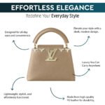 LV Capucines Mini Tote Bag – Beige Taurillon Leather with Gold-Tone - Image 4