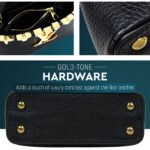 LV Capucines Mini Tote Bag – Black Taurillon Leather - Image 4