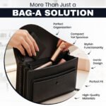 YSL Sunset Croc-Embossed Leather Chain Cross Body Bag - Image 8