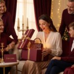 Valentino Garavani Crystal-Embellished Small VLogo Shoulder Bag – Burgundy Leather 19cm - Image 5