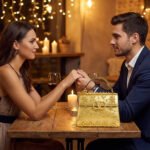 Valentino Golden Crystal Embellished Mini Top Handle Bag – 19cm - Image 4