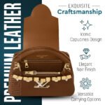 LV Capucines Mini Tote Bag – Caramel Brown Taurillon Leather - Image 3