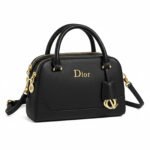 Dior Mini Tote Bag – Leather Handbag with Gold-Tone Hardware