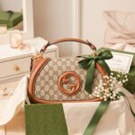 Gucci Luxury Designer-Inspired Monogram Top-Handle Bag - Image 8