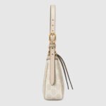 Gucci Luxury Designer-Inspired Beige Monogram Shoulder Bag - Image 5
